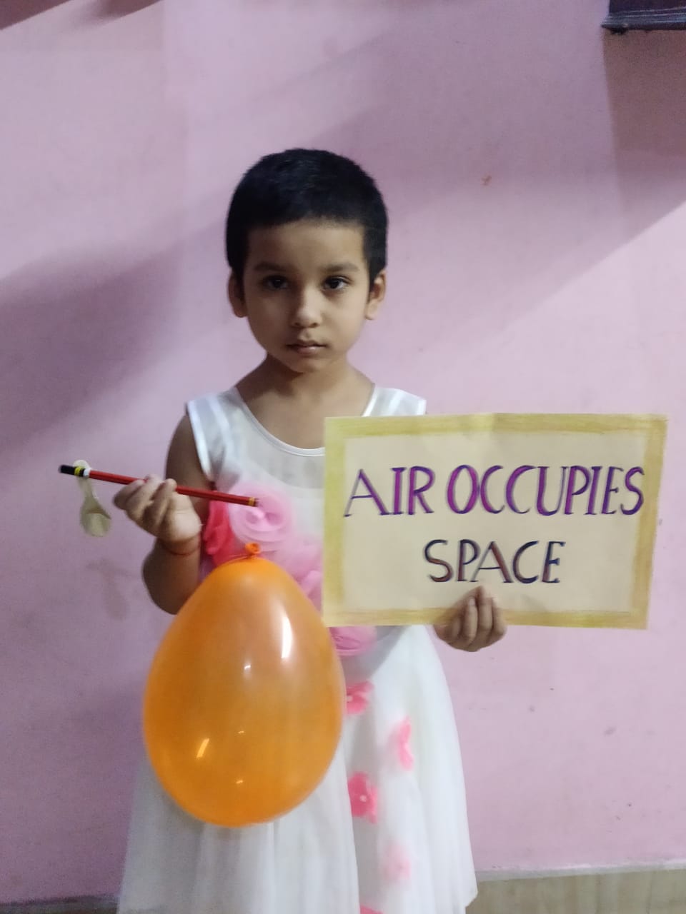 Air & Water Experiment by class I