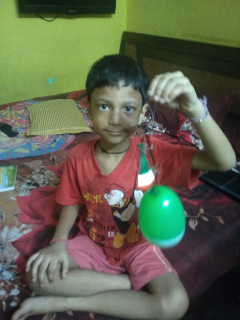 Air & Water Experiment by class I