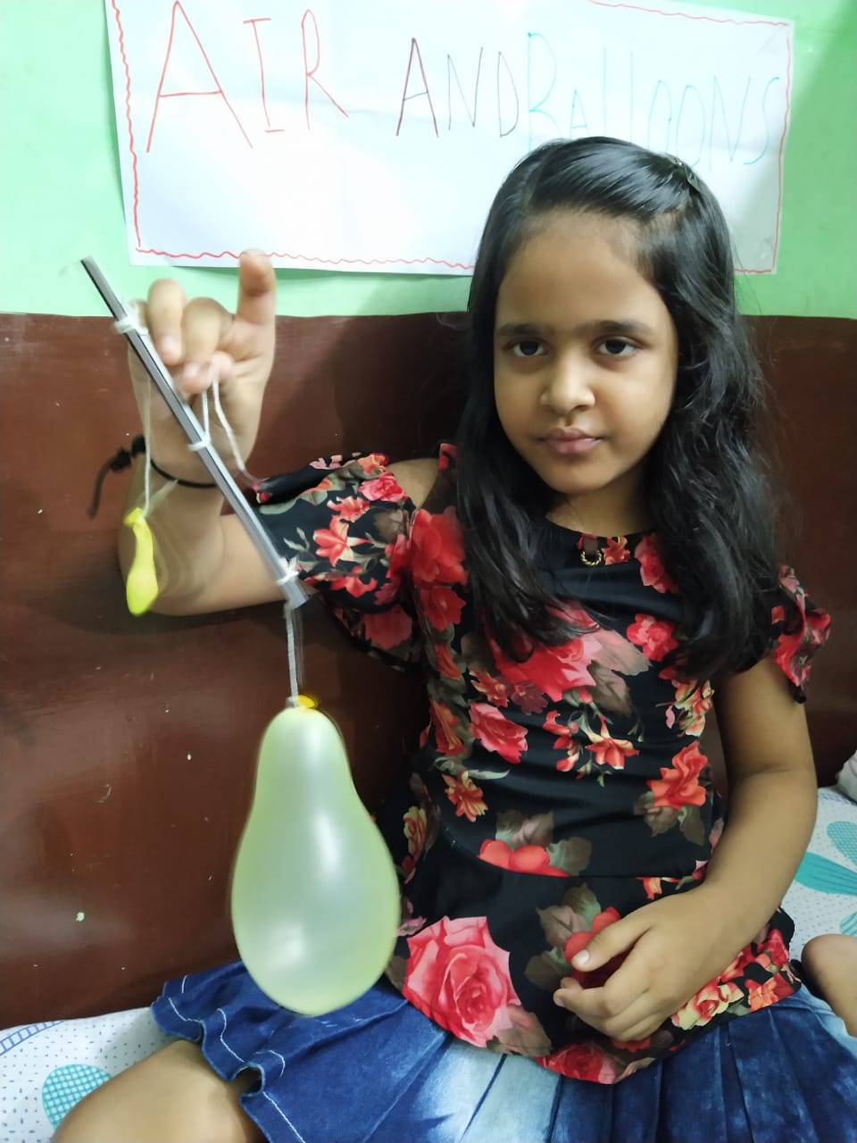 Air & Water Experiment by class I