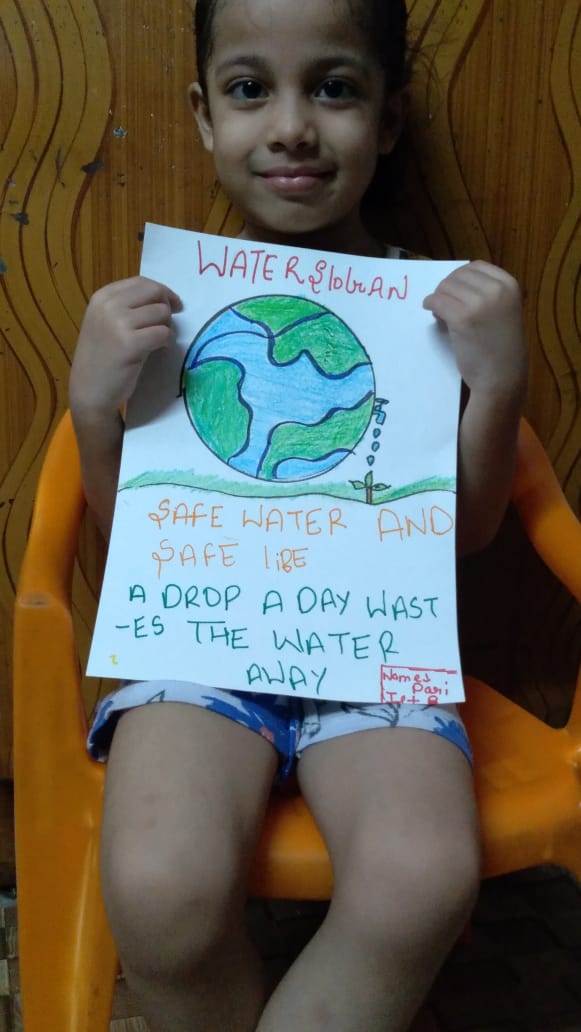 Air & Water Experiment by class I