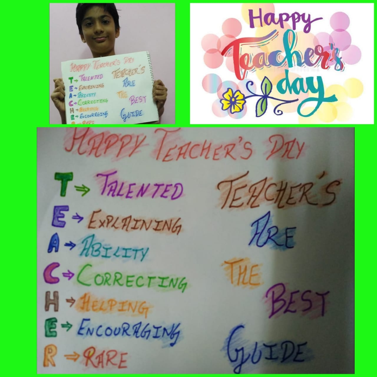 Teachers Day celebration