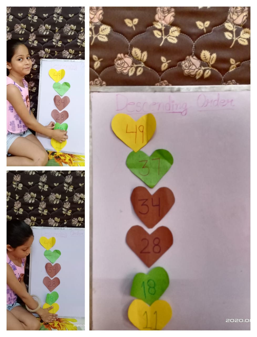 Number Activity for class I