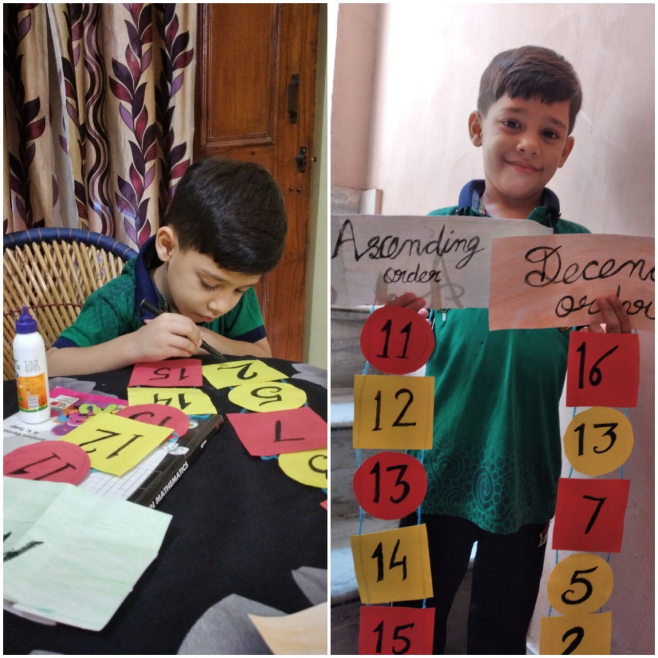 Number Activity for class I
