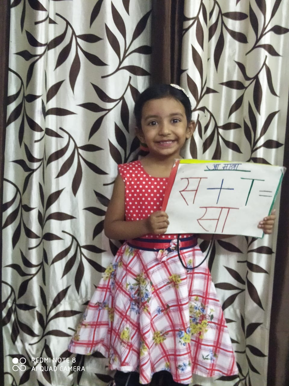Activity on learning Hindi ‘Matra’