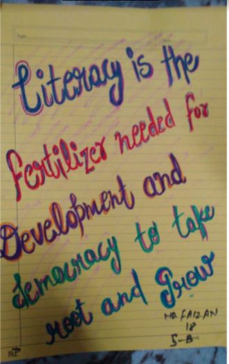 Literacy Day celebration