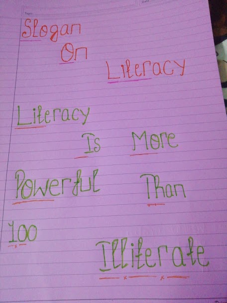 Literacy Day celebration