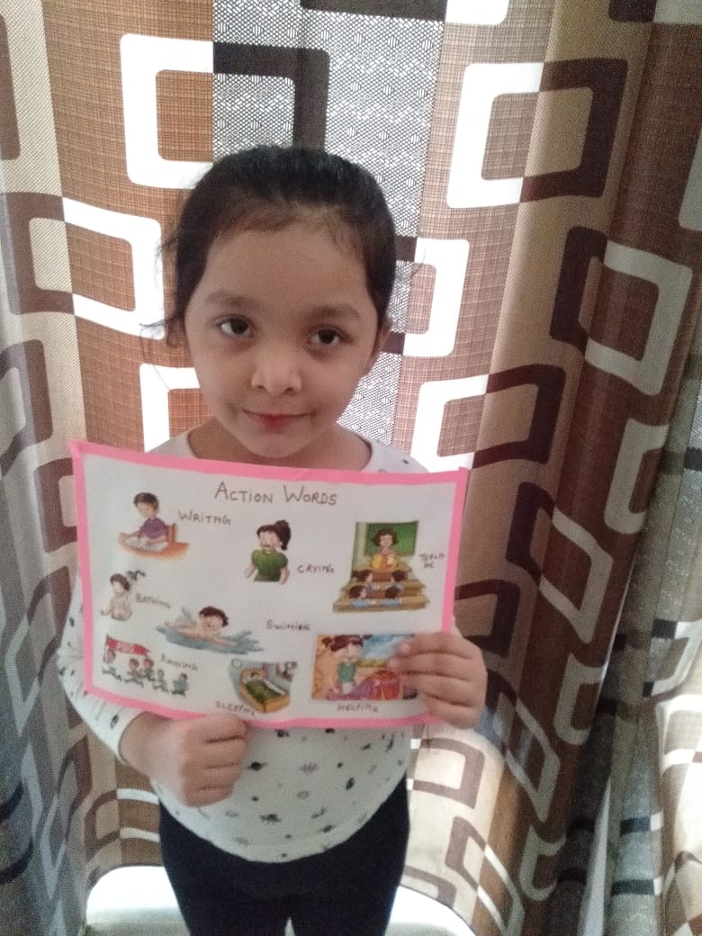 Show and Tell on Action Words
