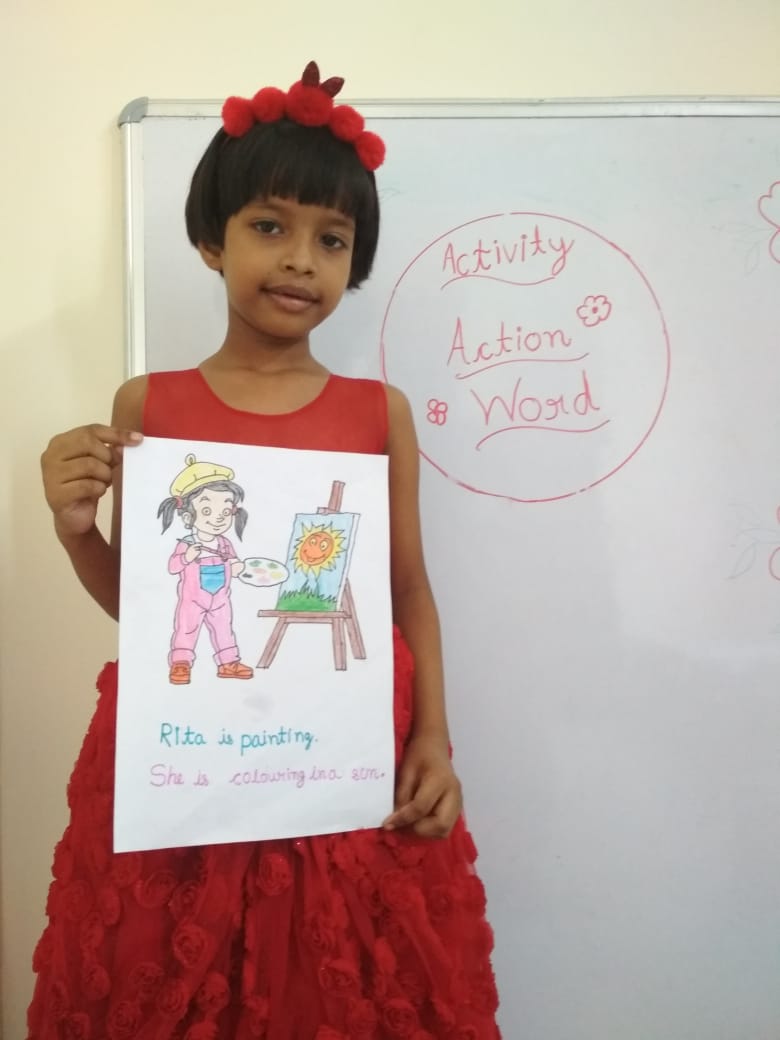 Show and Tell on Action Words