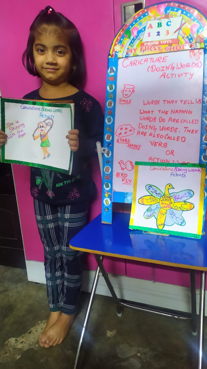 Show and Tell on Action Words