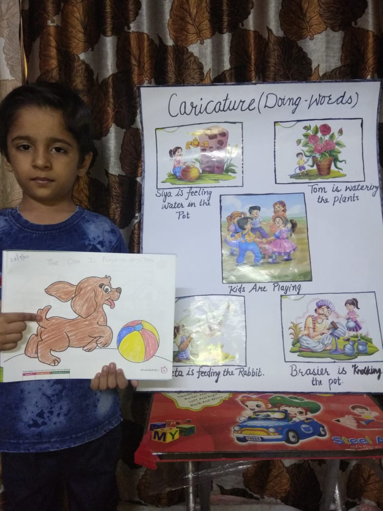 Show and Tell on Action Words