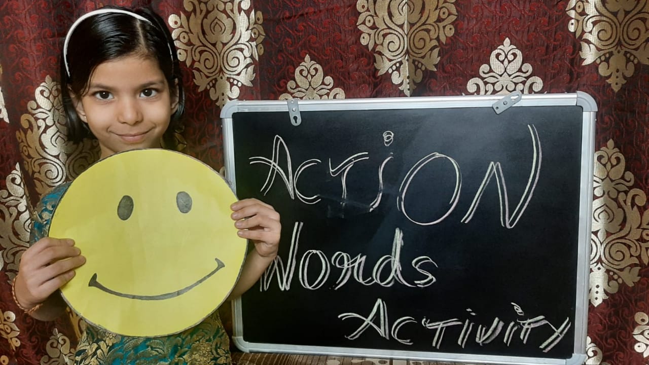 Show and Tell on Action Words