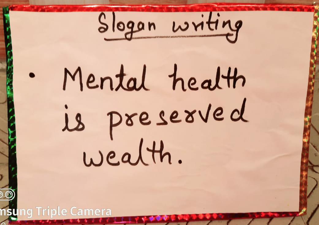 Observation of Mental Health Week