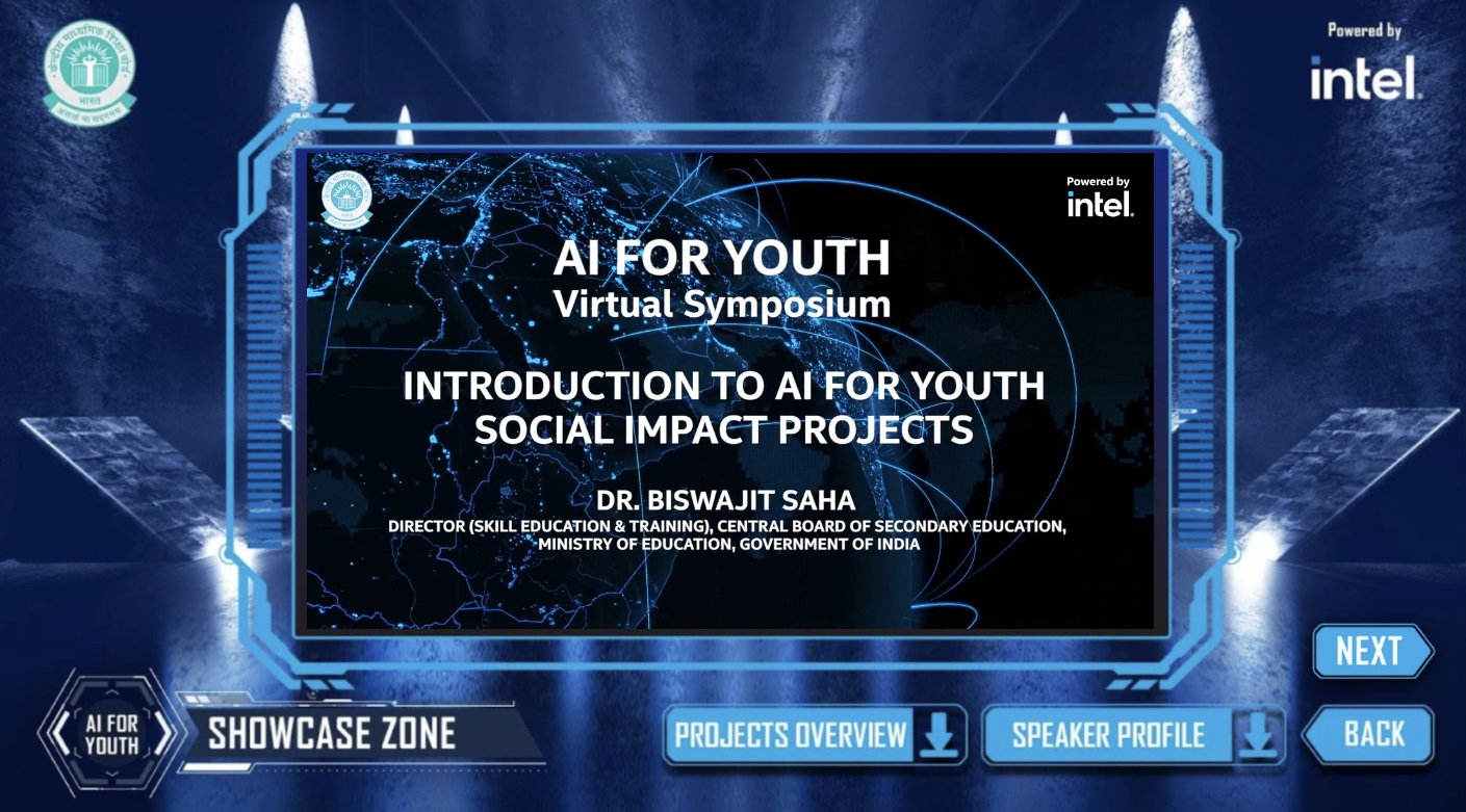 CBSE - Intel 'AI For Youth' Virtual Symposium