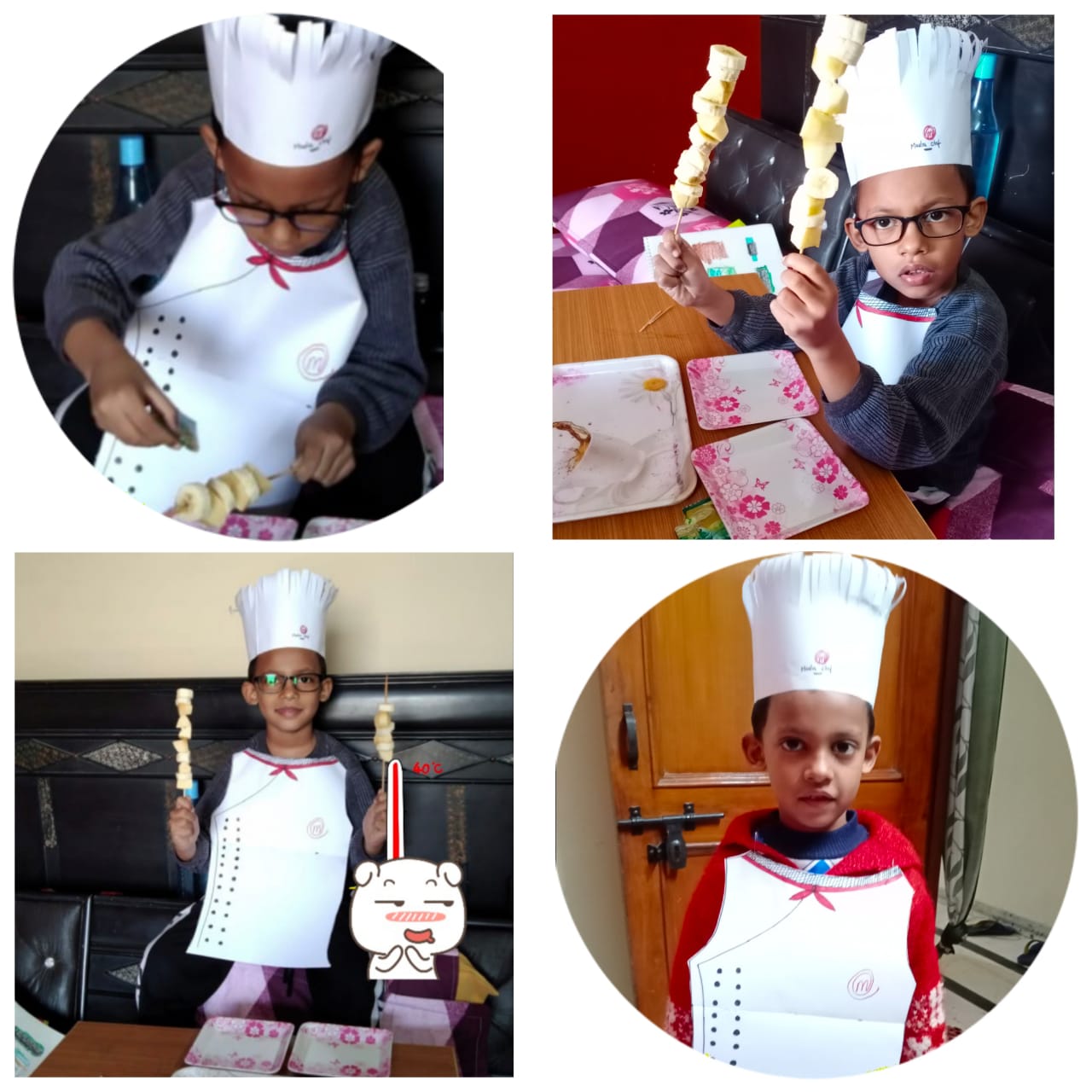 Fruit Kabab and Technology Gadgets activity