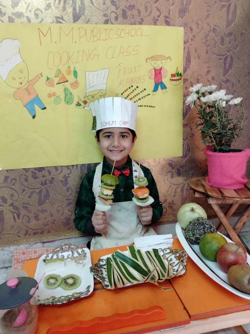 Fruit Kabab and Technology Gadgets activity