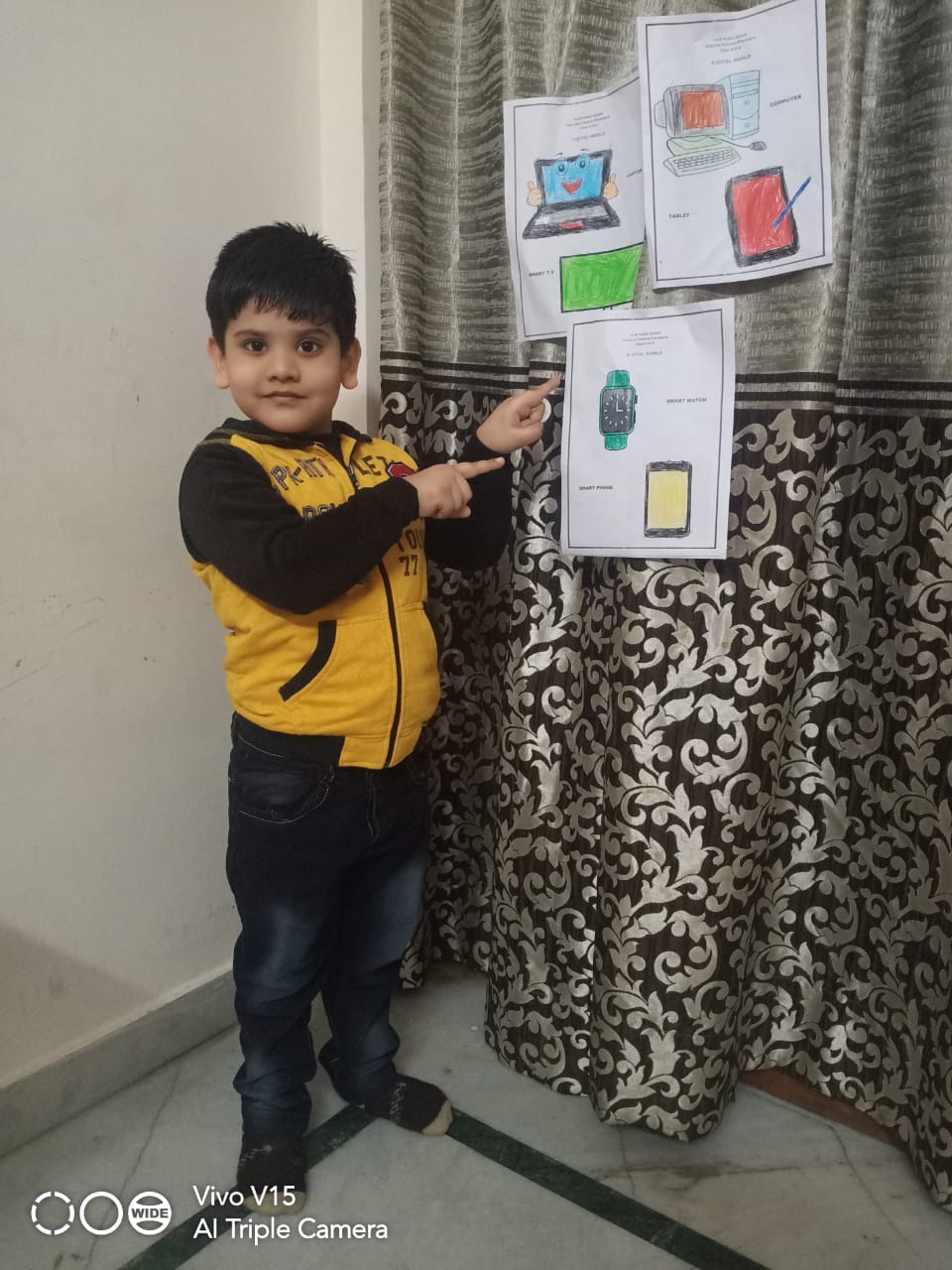 Fruit Kabab and Technology Gadgets activity