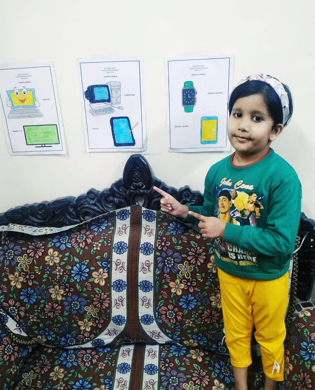 Fruit Kabab and Technology Gadgets activity