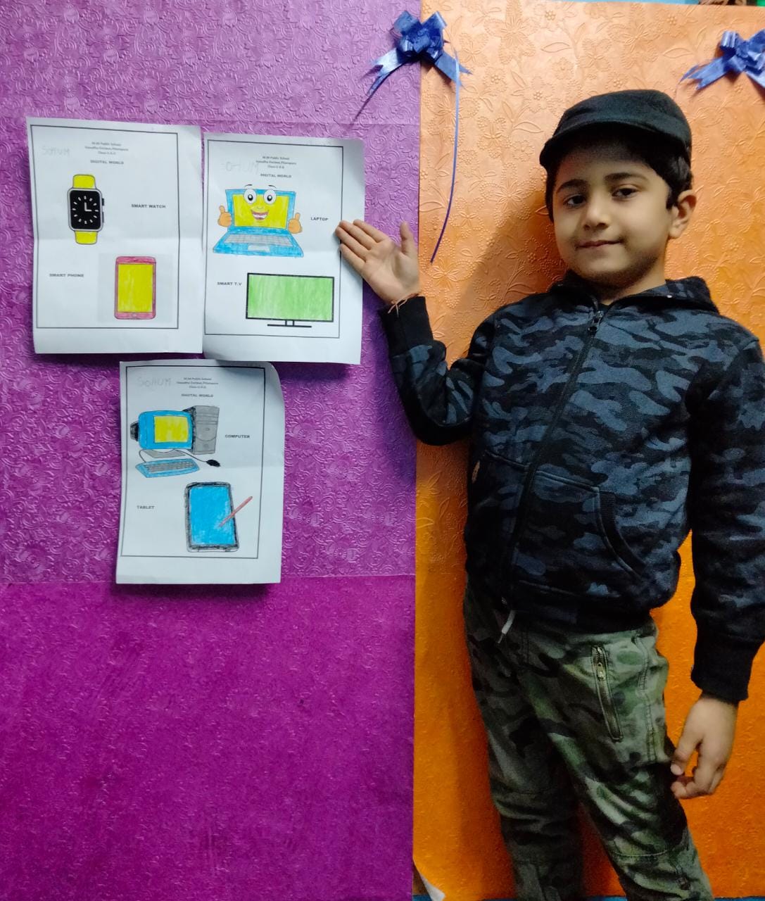 Fruit Kabab and Technology Gadgets activity