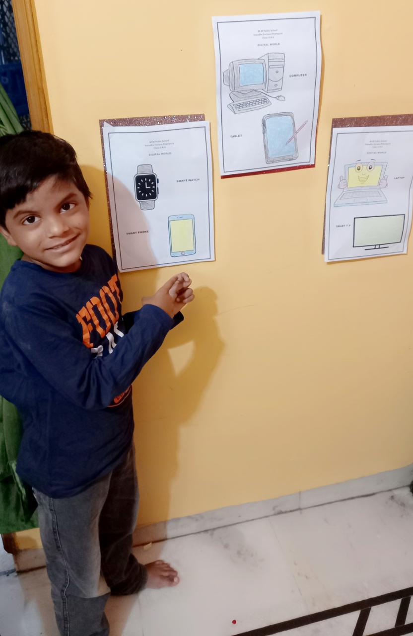 Fruit Kabab and Technology Gadgets activity