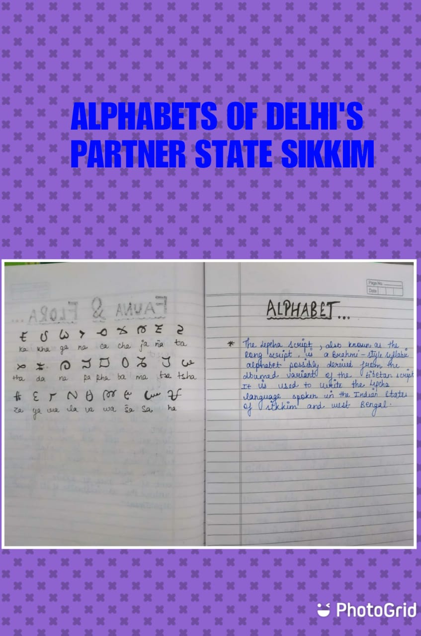 Ek Bharat Shreshth Bharat Acitivty on Languages of Sikkim