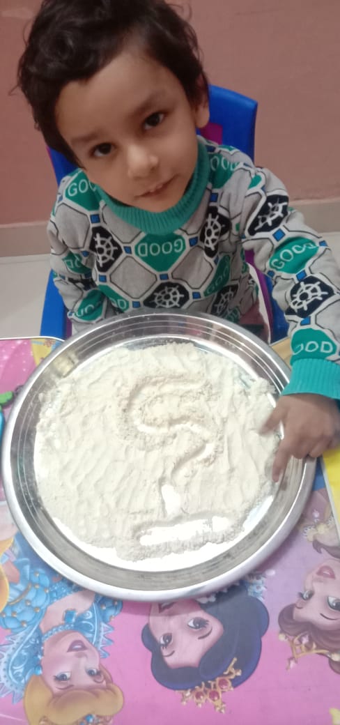 कला एकीकरण द्वारा वर्ण लेखन
