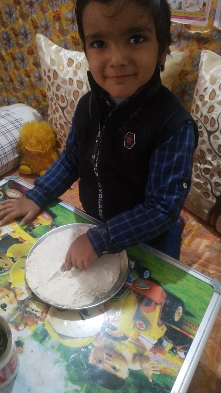 कला एकीकरण द्वारा वर्ण लेखन