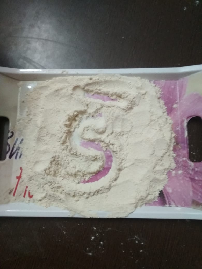 कला एकीकरण द्वारा वर्ण लेखन