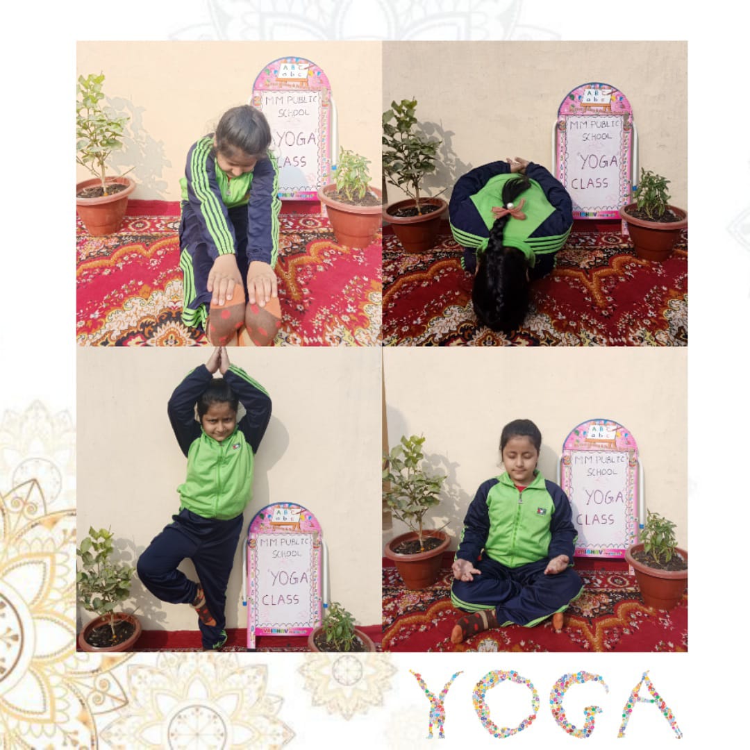 Yoga Session for Pre-Primary students