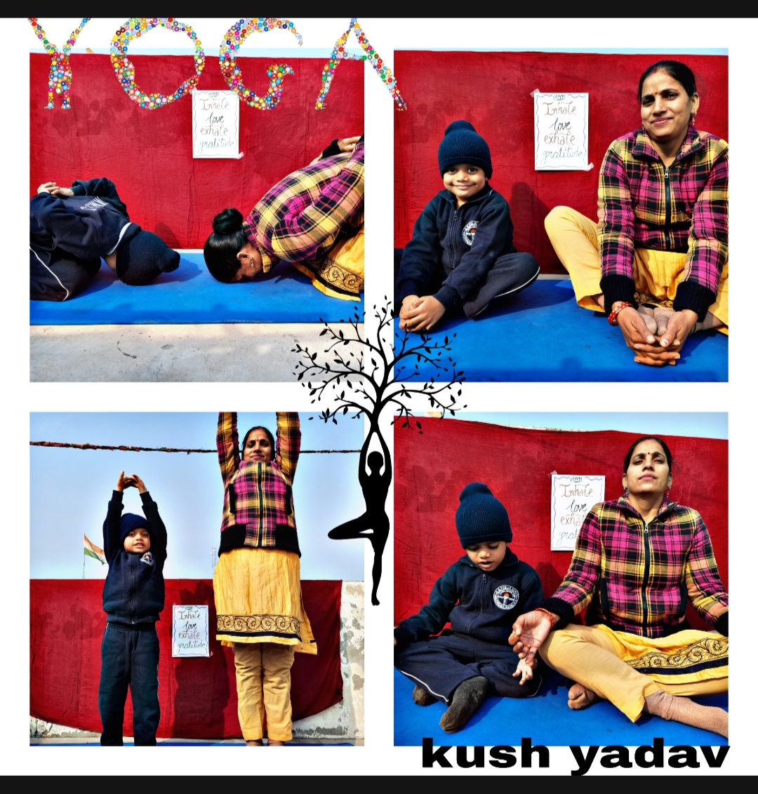 Yoga Session for Pre-Primary students
