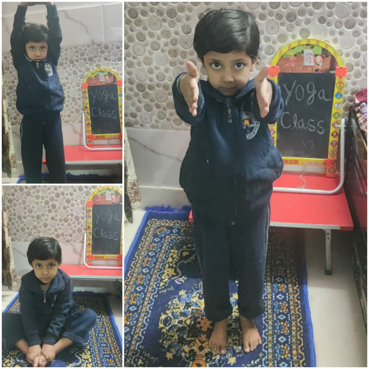Yoga Session for Pre-Primary students