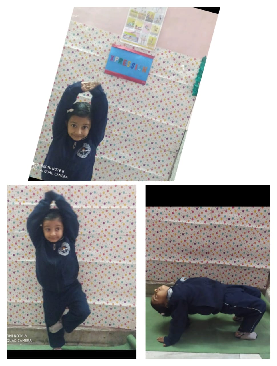 Yoga Session for Pre-Primary students