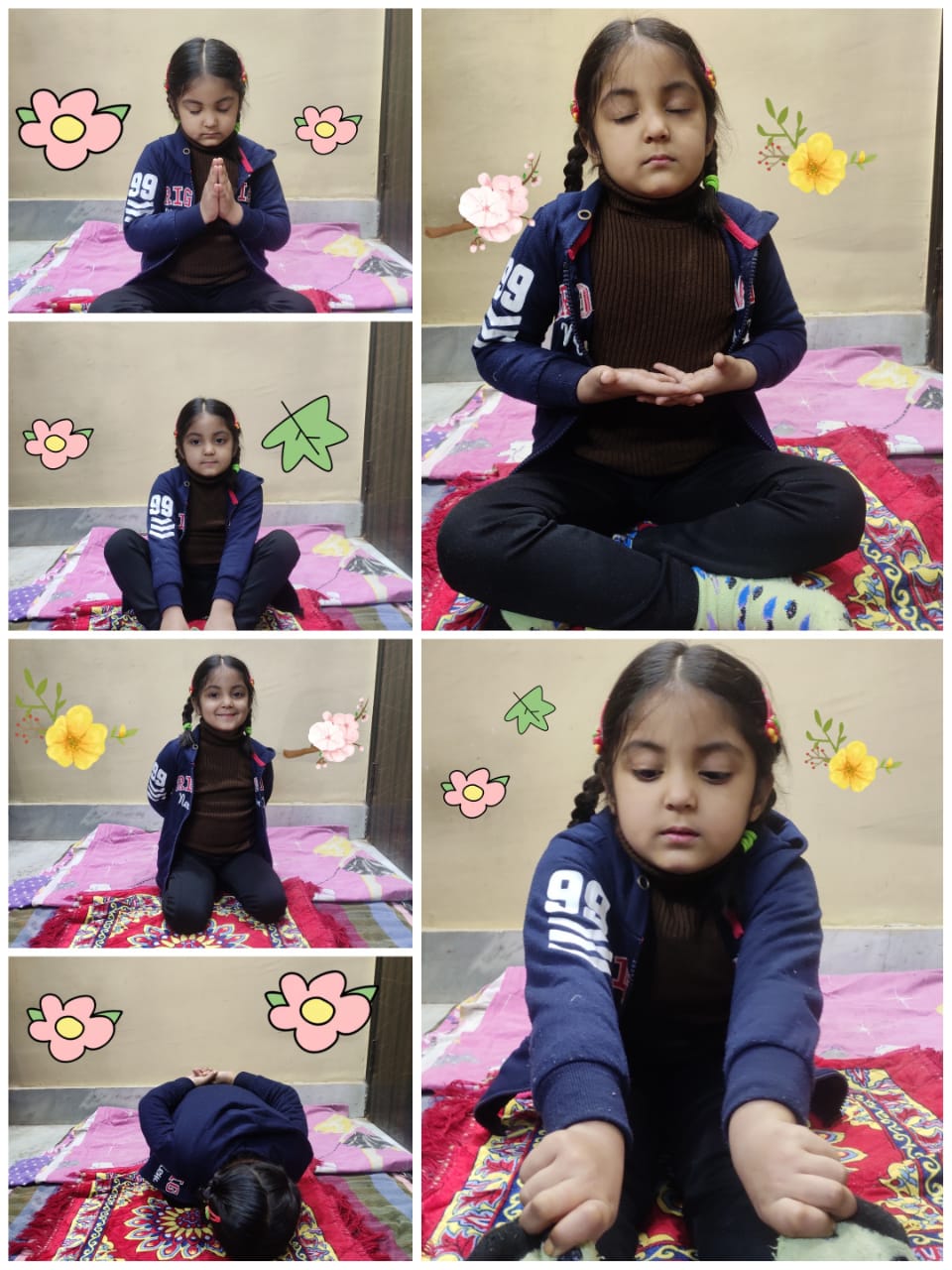 Yoga Session for Pre-Primary students