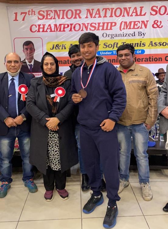 Position in National Soft Tennis Tournament