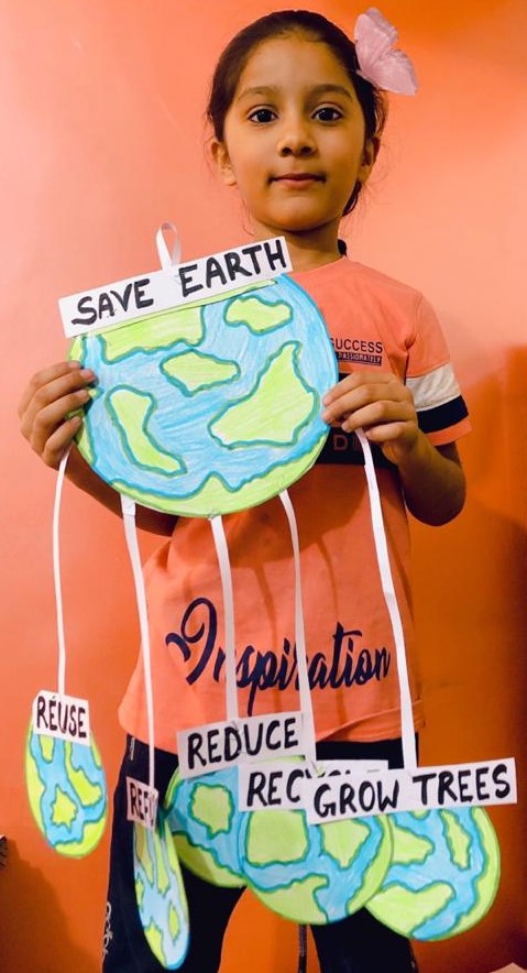 Earth Day celebration by Little MMPians