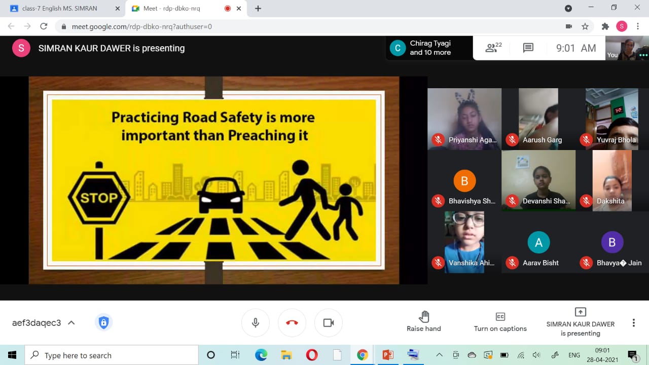 ROAD SAFETY AWARENESS