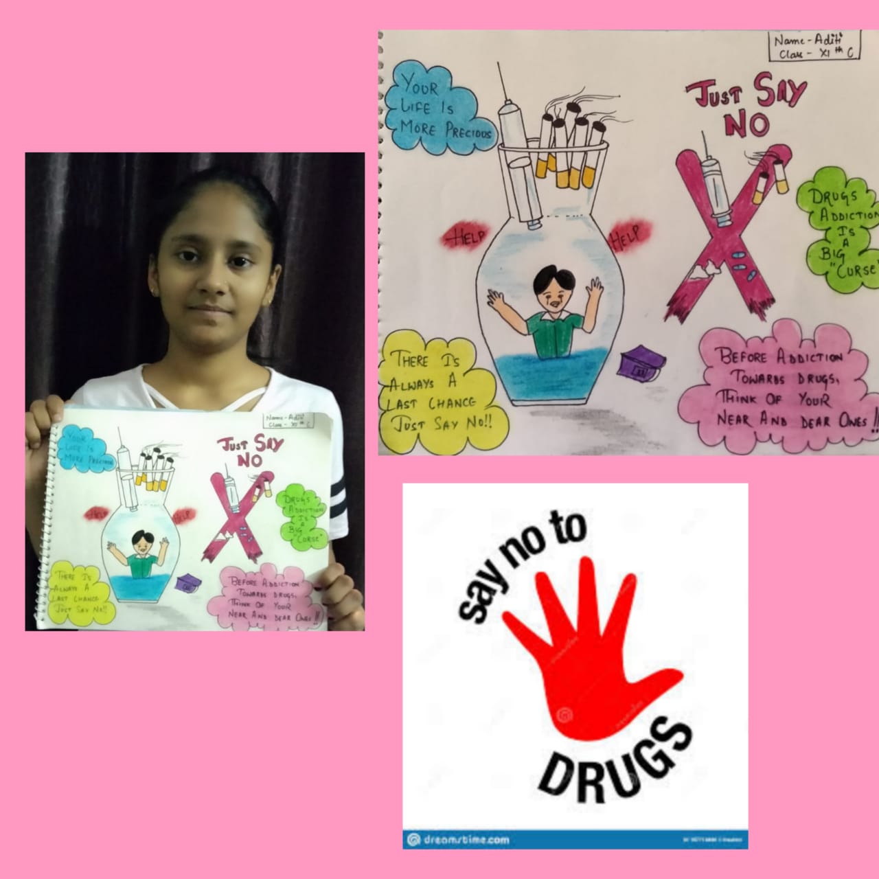 Poster Making on ‘Say No to Drugs’