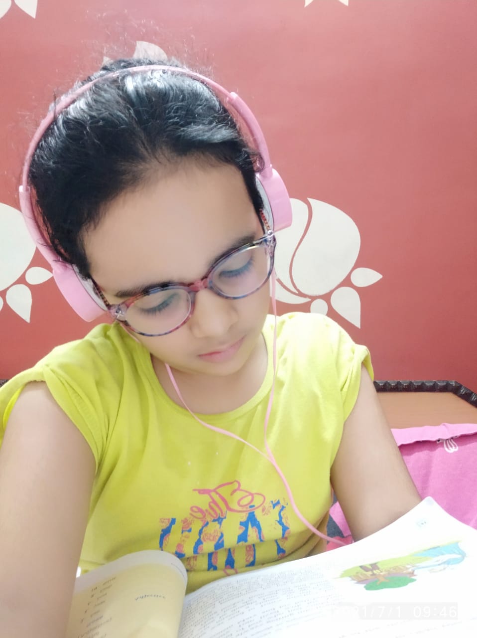 Celebration of National Reading Day, Week and Month by Primary Students