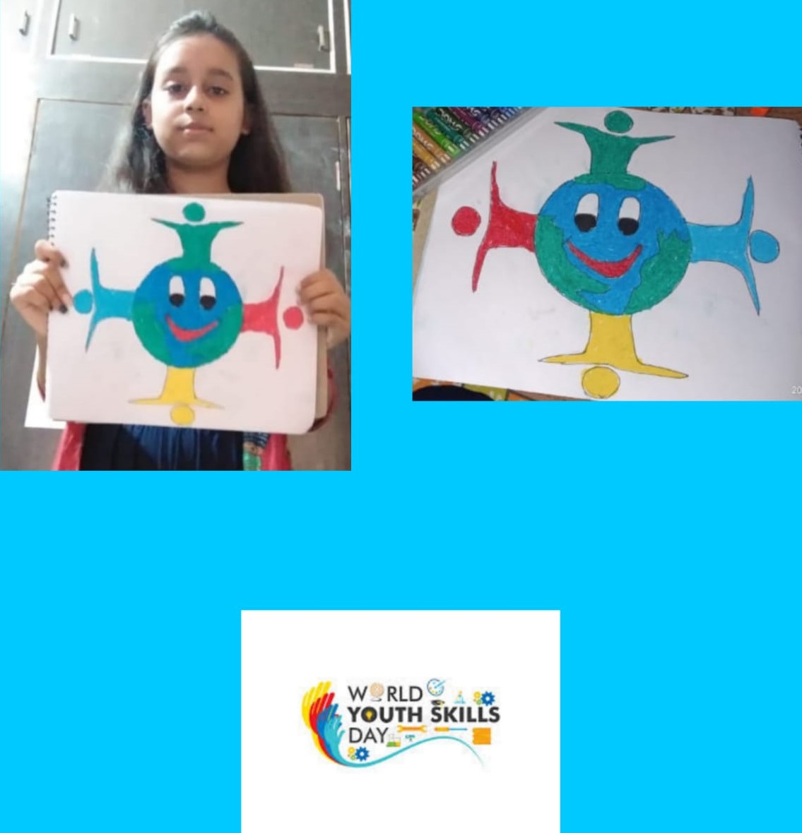 Posters Making on Youth Skill Day