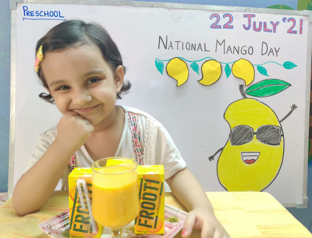 Mango Day Celebration by Pre-primary