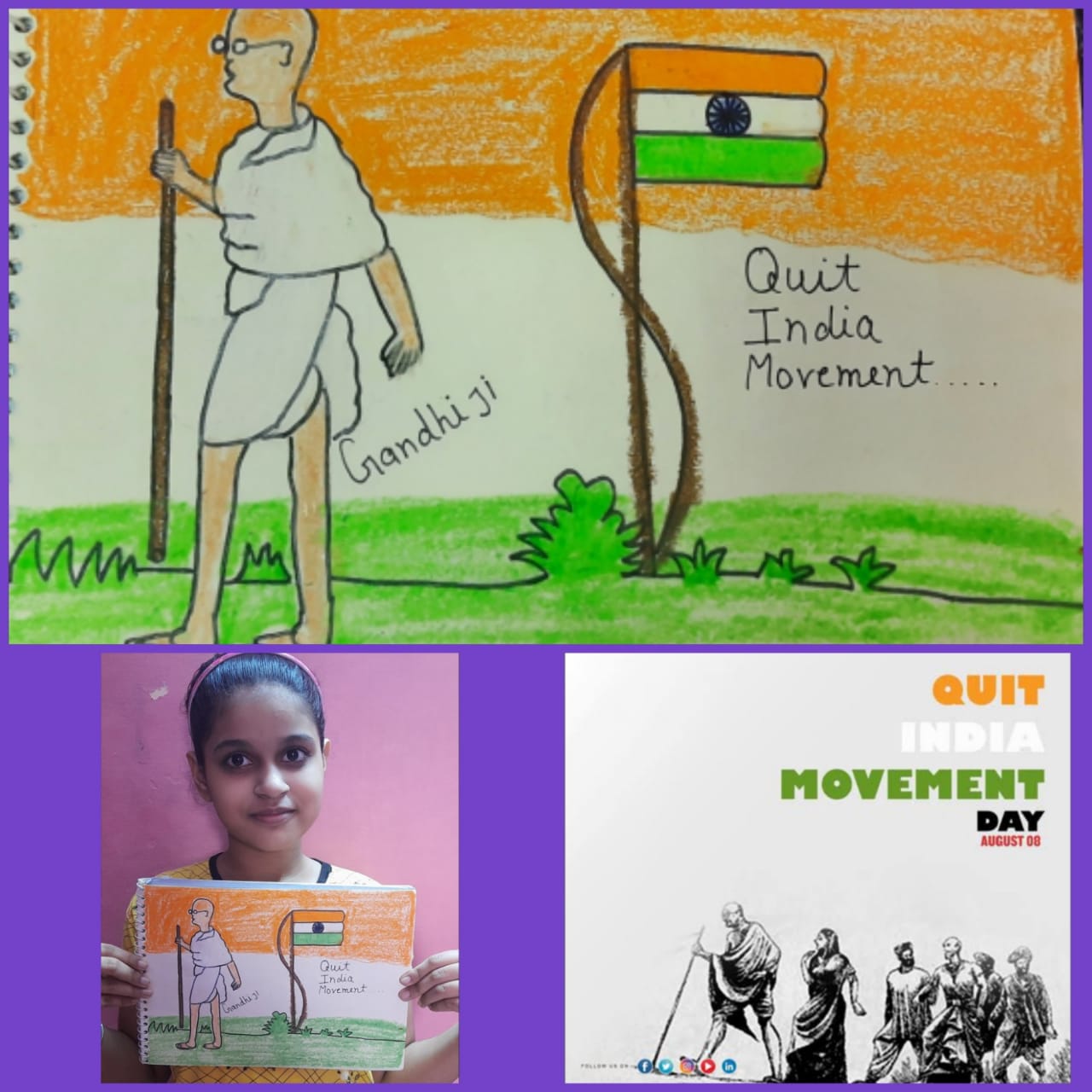Celebration of Quit India Movement Day