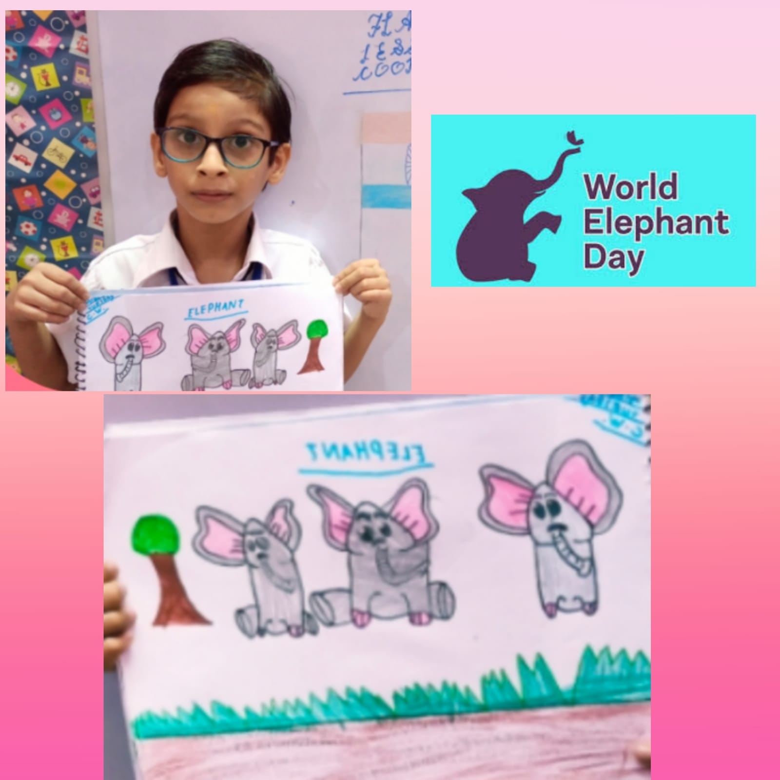 Poster Making Activity on World Elephant Day