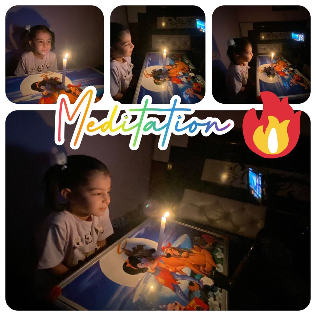 Candle Mediation by Pre-Primary Kids