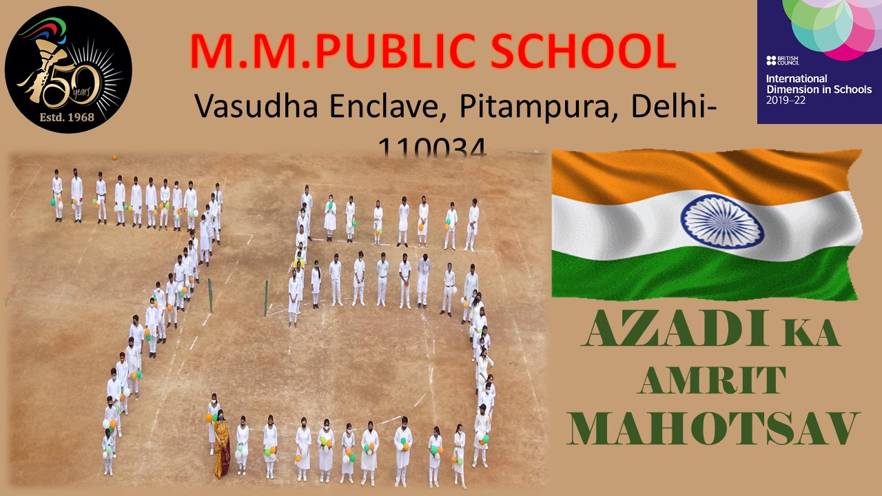 MM Public School Celebrated World Heart Day Events .... Azadi Ka Amrit Mahotsav