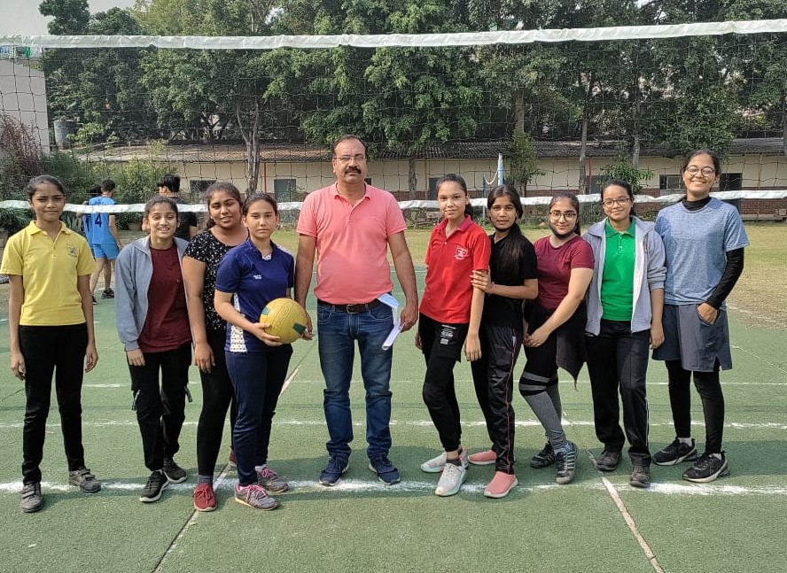 Achievement in Throw Ball Zonal Competition