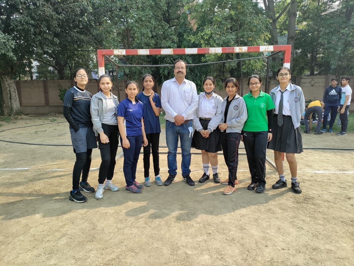 Achievement in Hand Ball Zonal Competition