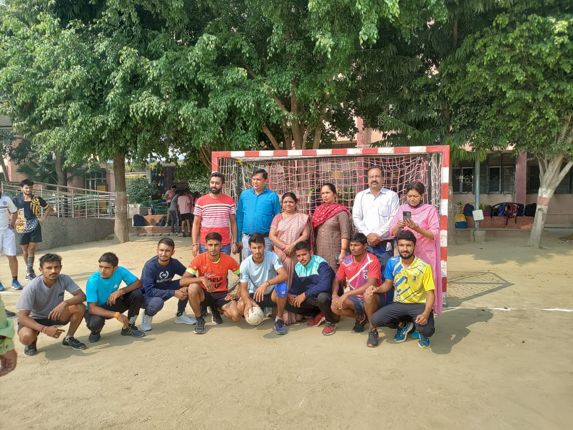 Achievement in Hand Ball Zonal Competition