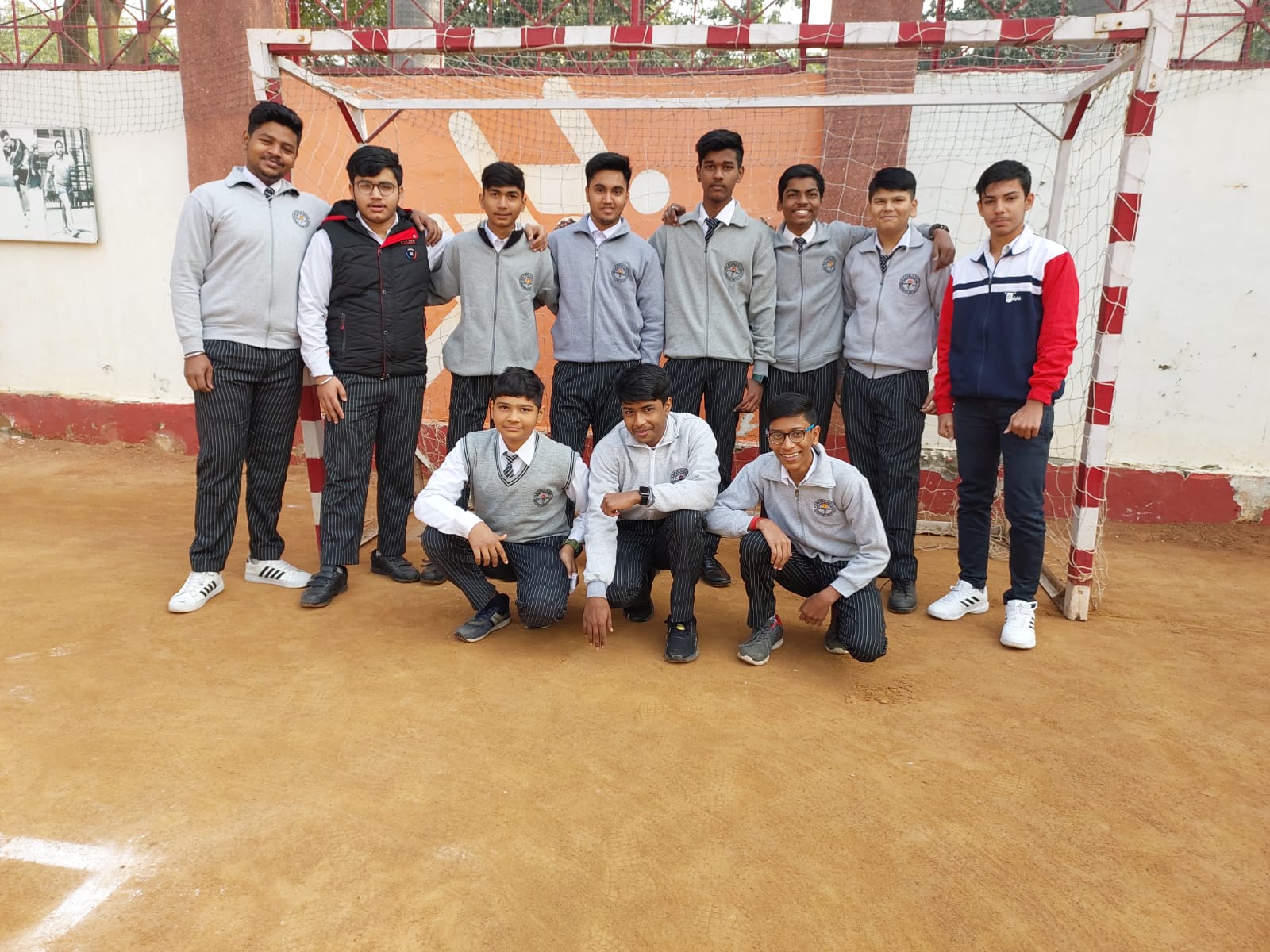 Achievement in Hand Ball Junior Zonal Competition