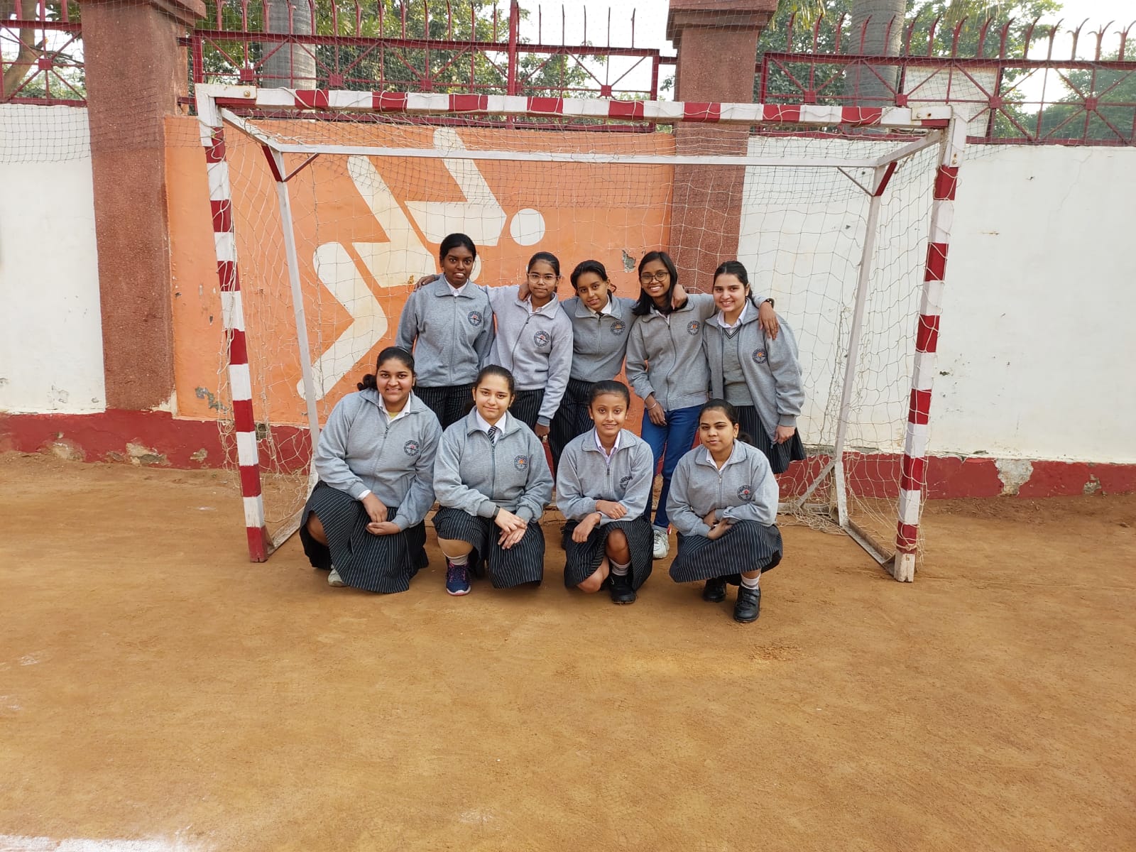 Achievement in Hand Ball Junior Zonal Competition
