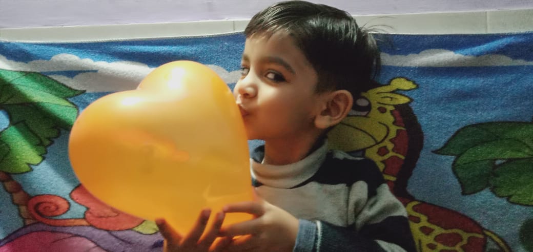 Pink and Orange Colour Day celebration by Pre-School students