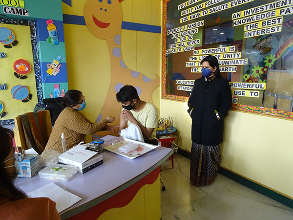 FREE COVID-19 VACCINATION CAMP AT MMPS